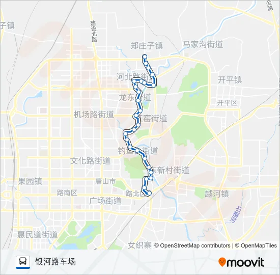 52路 Bus Line Map