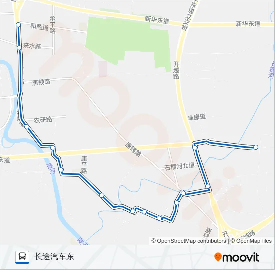 53路 Bus Line Map