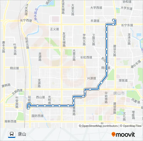 55路 Bus Line Map