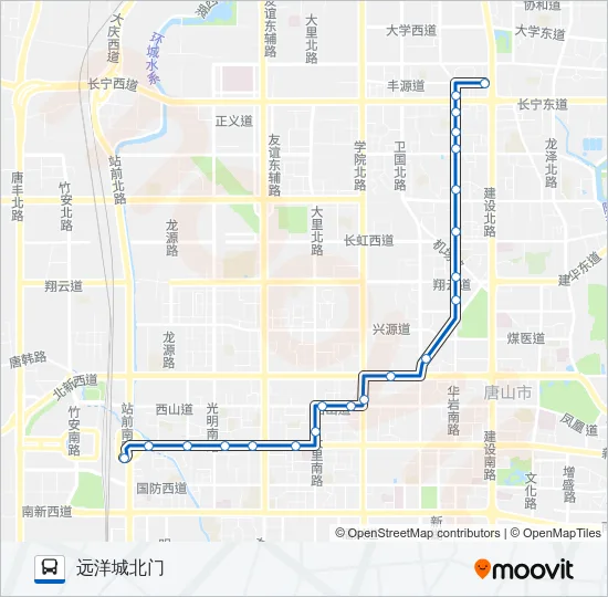 55路 Bus Line Map