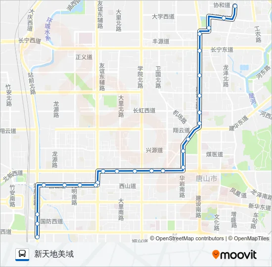 59路 Bus Line Map