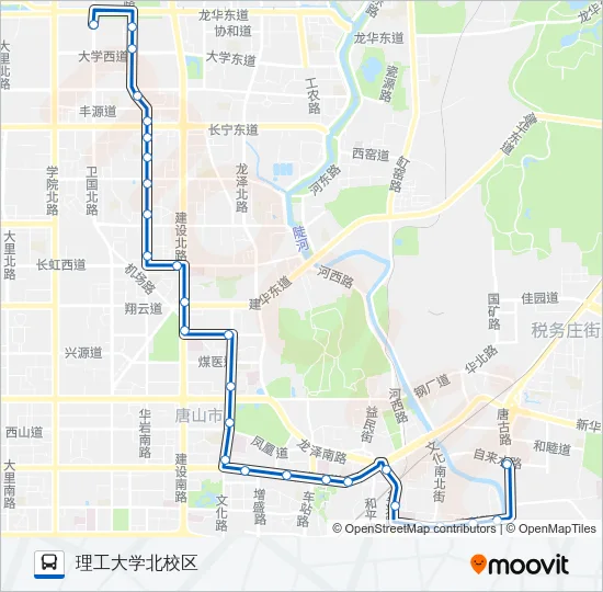 60路 Bus Line Map