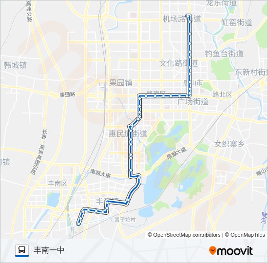 61路 bus Line Map