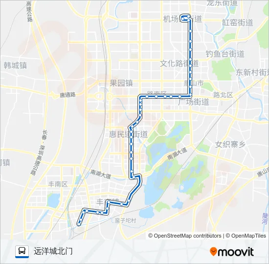 61路 Bus Line Map
