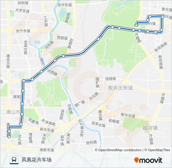 63路 Bus Line Map