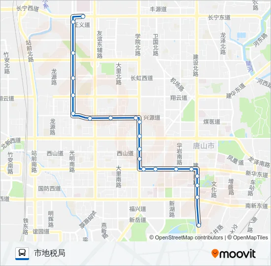 64路 Bus Line Map