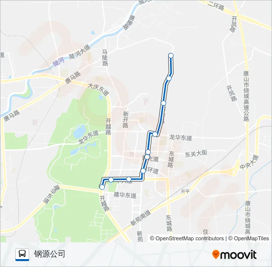 65路 Bus Line Map