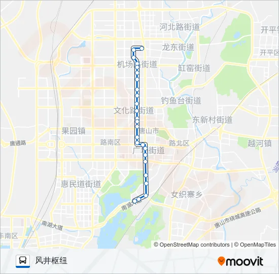 66路 Bus Line Map