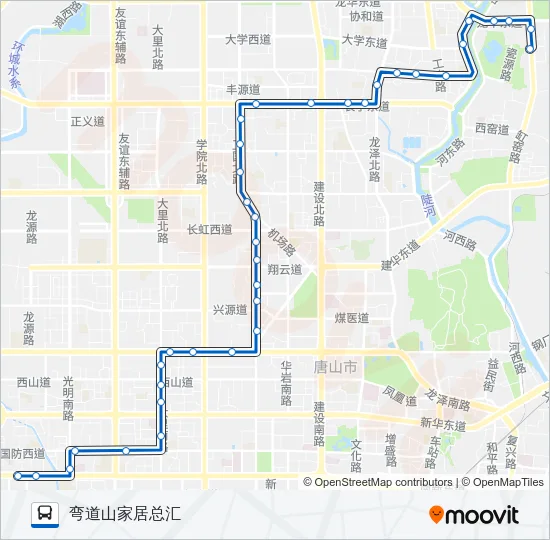 68路 Bus Line Map