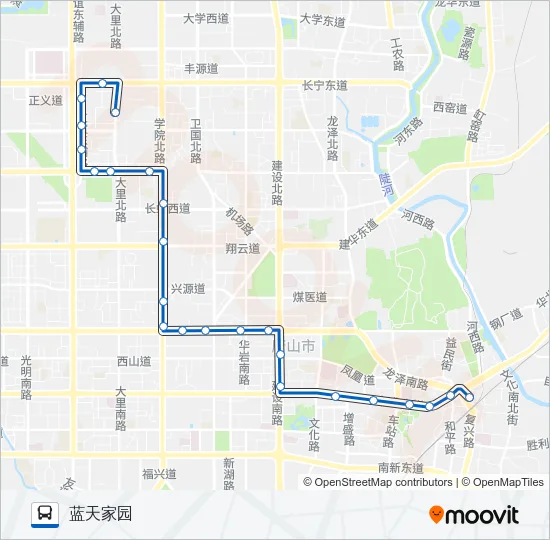 78路 Bus Line Map