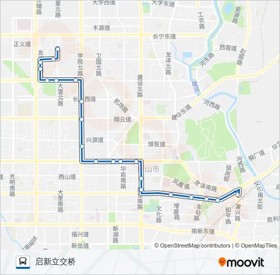 78路 Bus Line Map