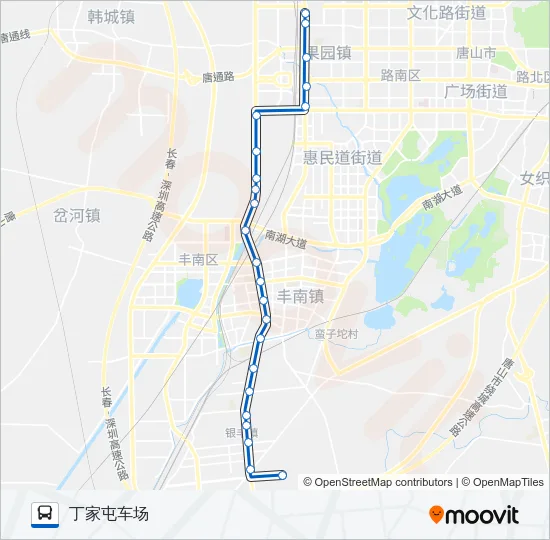 80路 Bus Line Map