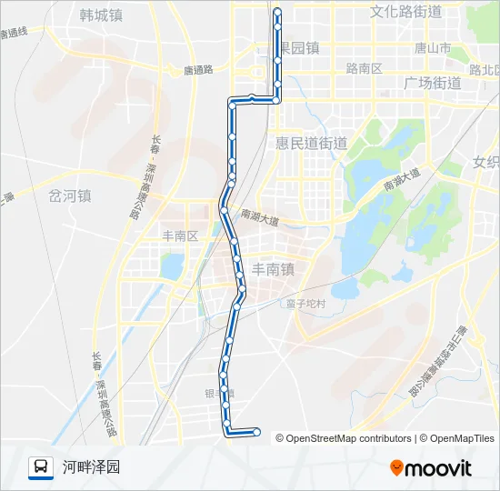 80路 Bus Line Map