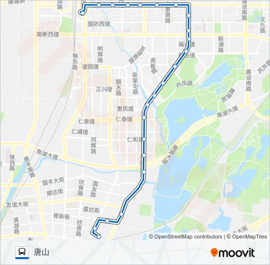 84路 Bus Line Map