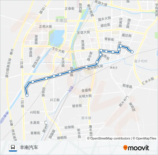 87路 Bus Line Map