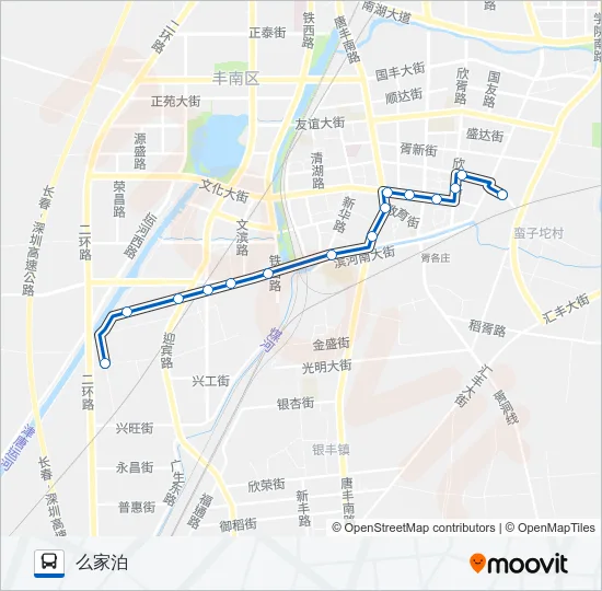 87路 Bus Line Map