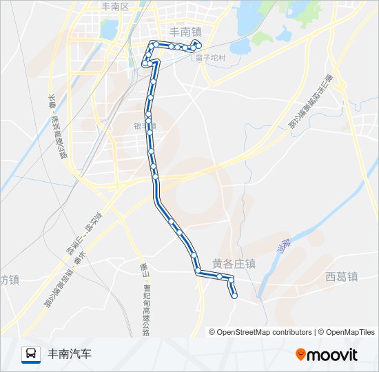 88路 bus Line Map