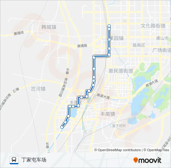 91路 Bus Line Map