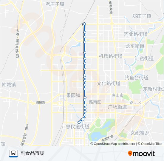 98路 bus Line Map