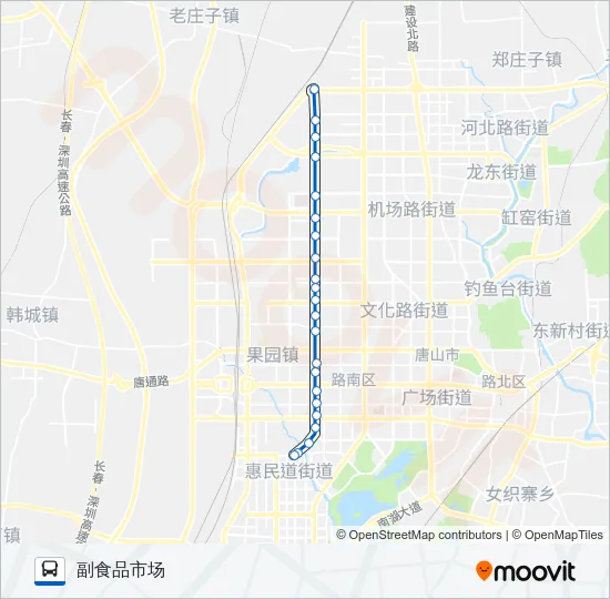 98路 Bus Line Map