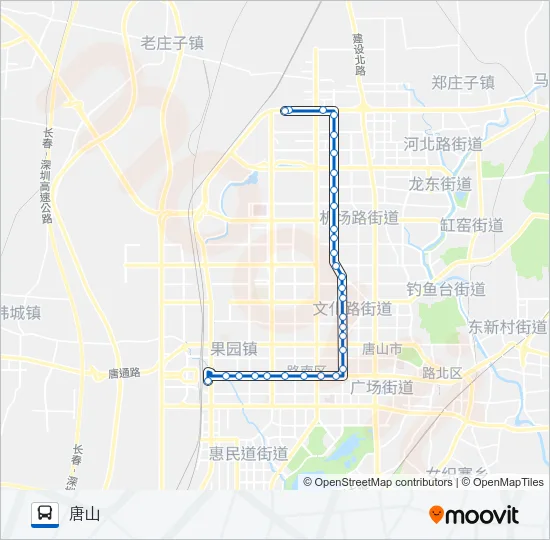 99路 Bus Line Map