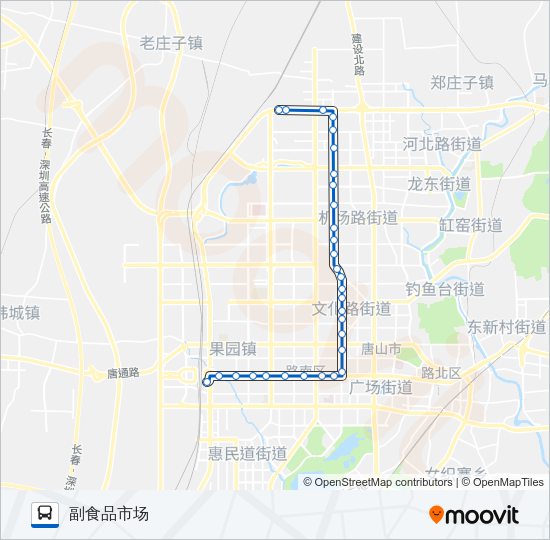 99路 Bus Line Map