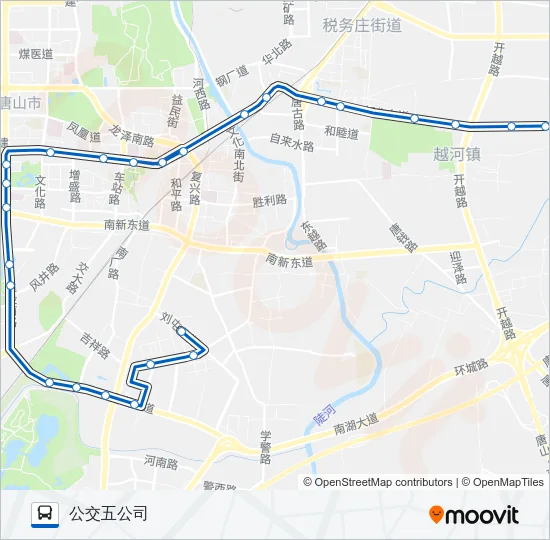 游1路 Bus Line Map