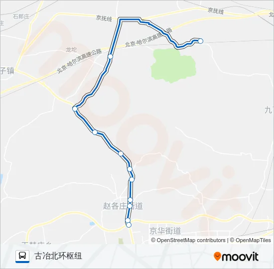 公交游2路的线路图