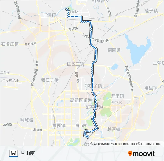 102路 Bus Line Map