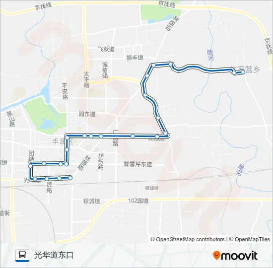 106路 Bus Line Map