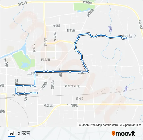 106路 Bus Line Map