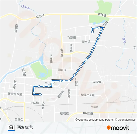 109路 Bus Line Map