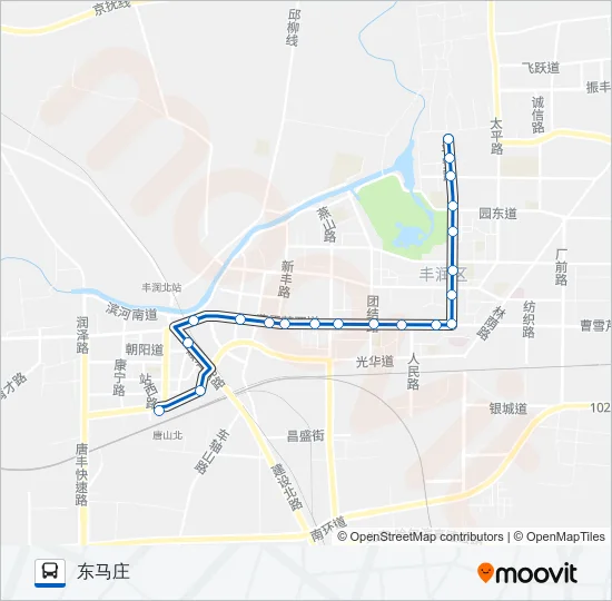 111路 Bus Line Map