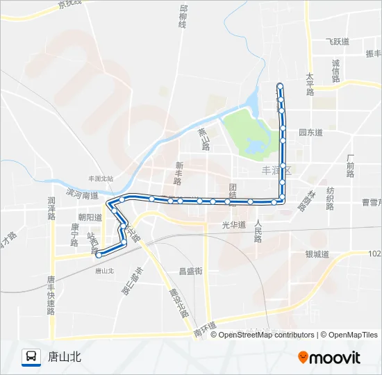 111路 Bus Line Map