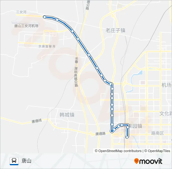 113路 Bus Line Map