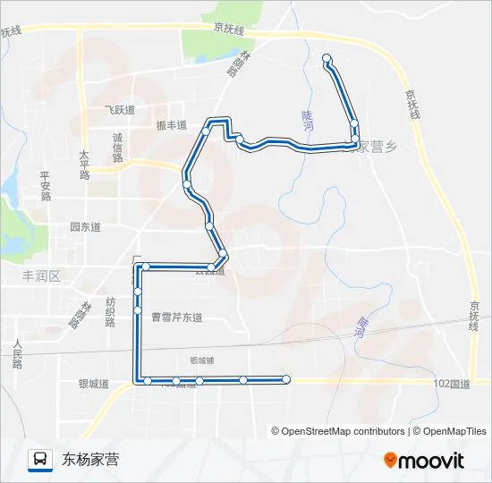 115路 Bus Line Map