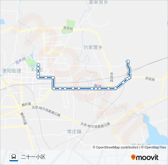 117路 Bus Line Map