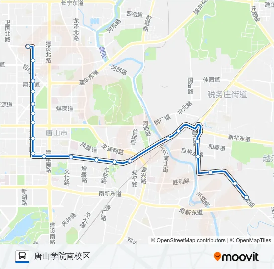 公交17支路的线路图