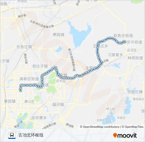 207路 Bus Line Map