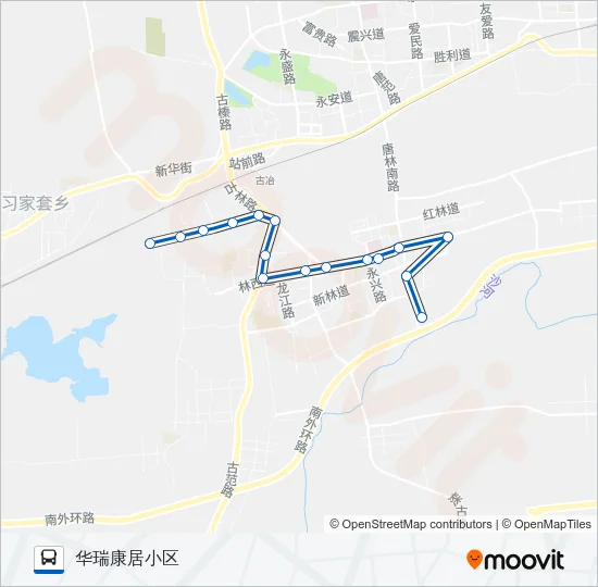 209路 Bus Line Map