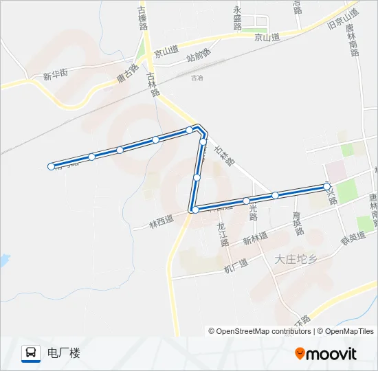 209路 Bus Line Map