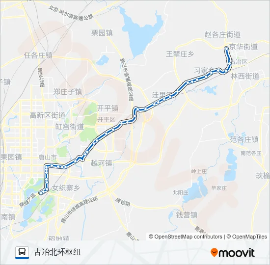 210路 Bus Line Map