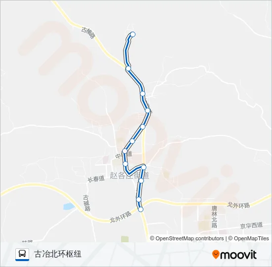 214路 Bus Line Map