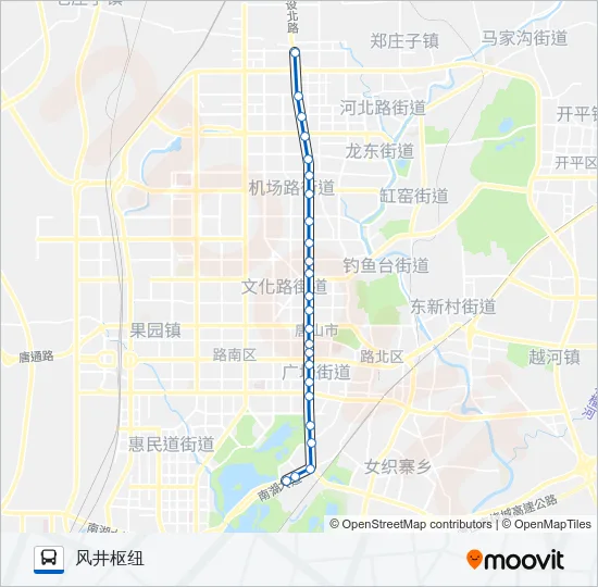D01路 Bus Line Map
