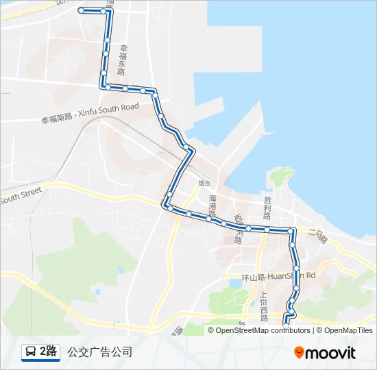 2路 Bus Line Map