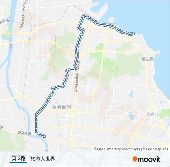 3路 Bus Line Map