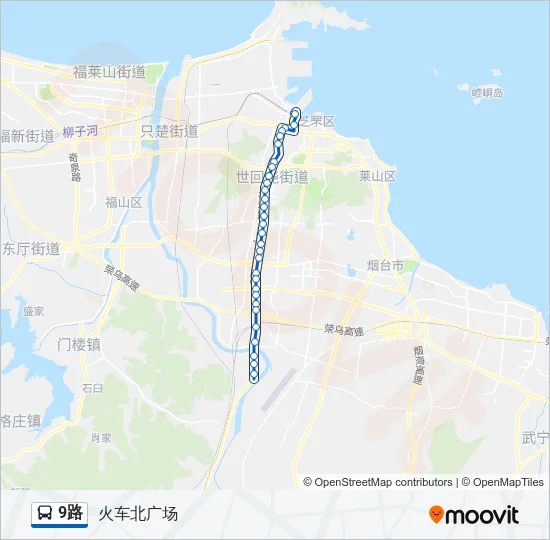 9路 Bus Line Map