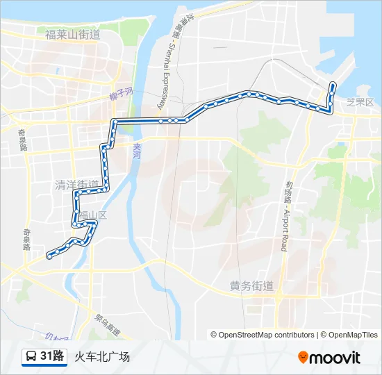 31路 Bus Line Map