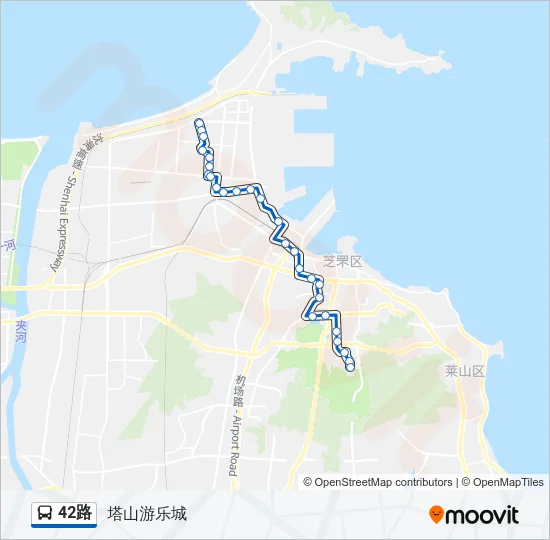 42路 Bus Line Map