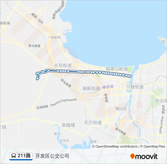 211路 Bus Line Map